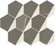 Плитка Мозаика Italon Metropolis Mosaico Hexagon Warm 25.4x31 - 1