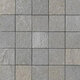 Плитка Мозаика Casalgrande Padana Mineral Chrom Naturale Grey Mosaico  Su Rete 9,5 30x30 - 1