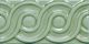 Плитка Бордюр Adex Modernista Relieve Clasico C/C Verde Oscuro 7.5x15 - 1