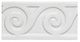Плитка Бордюр Adex Modernista Relieve Mar C/C Blanco 7.5x15 - 1