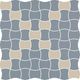 Плитка Мозаика Paradyz Modernizm Blue Mozaika Mix 30.86x30.86 - 1