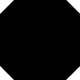 Плитка напольная  Octogono Negro 31,6x31,6