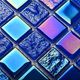 Плитка Мозаика Bonaparte Mosaics Bondi dark blue-25 30x30 - 3
