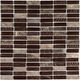 Плитка Мозаика Bonaparte Mosaics Super Line (brown) 30x30 - 1