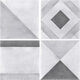 Плитка Декор Cersanit Motley Пэчворк геометрия серый 29.8x29.8 - 1