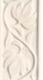 Плитка Бордюр Adex Nature Relieve Hojas Linen 7.5x15 - 1