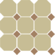 Плитка Напольная плитка TopCer Octagon OCT04-1Ch Yellow Octagon 03/Caramel Dots 04 30x30 - 1