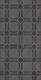 Плитка Декор Laparet Olimpus Grand Черный 25x50 - 1
