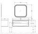  Комплект мебели Opadiris Ибица 120 Ручки Хром белый - 3