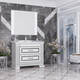  Комплект мебели Opadiris Оникс 100 Белое Серебро - 1