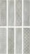 Плитка Декор Cifre Opal Decor Grey 7.5x30 - 1