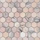 Плитка Мозаика LeeDo Pietrine Hexagonal Rosa Salmone Pol Hex 28.9x29.2 - 1