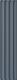 Плитка Настенная плитка DNA Tiles Plinto In Blue Matt 10.7x54.2 - 1