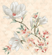 Плитка Декор Kerlife Ceramicas Primavera Magnolia Crema 70.9x75.3 - 1