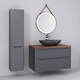  Комплект мебели Raval Wood 100 серый - 2