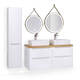  Комплект мебели Jorno Wood 120 Белый белый - 1