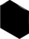 Плитка Настенная плитка Equipe Scale Benzene Black 10.8x12.4 - 1