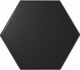 Плитка Керамогранит Equipe Scale Hexagon Black Matt 10.1x11.6 - 1