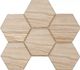 Плитка Мозаика Ametis by Estima Selection Pine hexagon 25x28.5 - 1