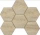 Плитка Мозаика Ametis by Estima Selection Oak hexagon 25x28.5 - 1