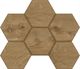 Плитка Мозаика Ametis by Estima Selection Walnut hexagon 25x28.5 - 1