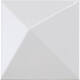Плитка настенная Kioto White Gloss 25x25