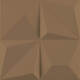 Плитка Настенная плитка Dune Shapes #1 Multishapes Bronzo Mat-Gloss 25x25 - 1