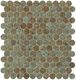 Плитка Мозаика FAP Ceramiche Sheer Deco Rust Round Mosaico 29.5x32.5 - 1