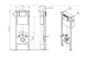  Система инсталляции для унитазов Cersanit Vector S-IN-MZ-VECTOR - 6