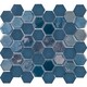 Плитка Мозаика Togama Sixties Blue 6 29.8x33 - 1