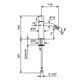 Смеситель для биде Fantini Nostromo 50 02 G908WF - 2