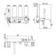  Смеситель для ванны с душем Gattoni Circle Two 9105/91BO - 2