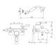  Смеситель для ванны с душем Nicolazzi Classico 3401BZ76 - 2