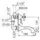  Смеситель для ванны с душем Nicolazzi C2503BZ - 2