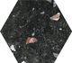 Плитка Керамогранит Codicer Sonar Dark Hexagonal 22x25 - 1