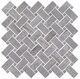 Плитка Мозаика Cerdomus Supreme Kadi Grey Lev. 30x30 - 1