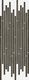 Плитка Декор Italon Genesis Ambra Strip 26x75 - 1