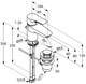  Смеситель для раковины Kludi Tercio 384810575 - 2