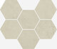 Плитка Мозаика Italon Terraviva Hexagon Moon 25x29 - 1