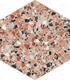 Плитка Керамогранит DNA Tiles Terrazzo Earth 32x36.8 - 1