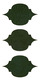 Плитка Декор Petracer's Tozzetto Smeraldo Unico 29x45 - 1