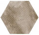 Плитка Керамогранит Equipe Urban Hexagon Melange Nut 25.4x29.2 - 1