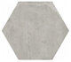 Плитка Керамогранит Equipe Urban Hexagon Silver 25.4x29.2 - 1
