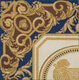 Плитка Панно Versace Vanitas Rosone blu 78.9x78.9 - 1