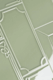 Плитка Настенная плитка Etruria Art Deco Vector Frame B Moss Green 12.5x25 - 1