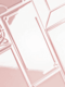 Плитка Настенная плитка Etruria Art Deco Vector Frame D Light Pink 12.5x25 - 1