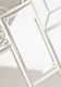 Плитка Настенная плитка Etruria Art Deco Vector Frame D Silver Gray 12.5x25 - 1
