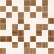 Плитка Мозаика Ceramica Classic Venezia Stripes т.бежевый+бежевый 30x30 - 1