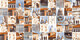 Плитка Мозаика Ceramica Classic Venezia Венеция бежевый 10-31-11-273 25x50 - 1