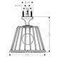  Верхний душ Axor LampShower 26032000 - 3